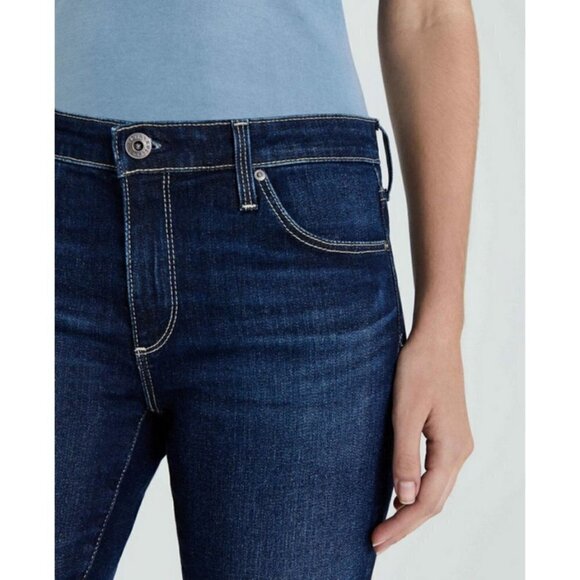 💕AG💕 Farrah High Waist Skinny Ankle Jeans - Darjeeling Blue 27 NWT - Picture 4 of 16
